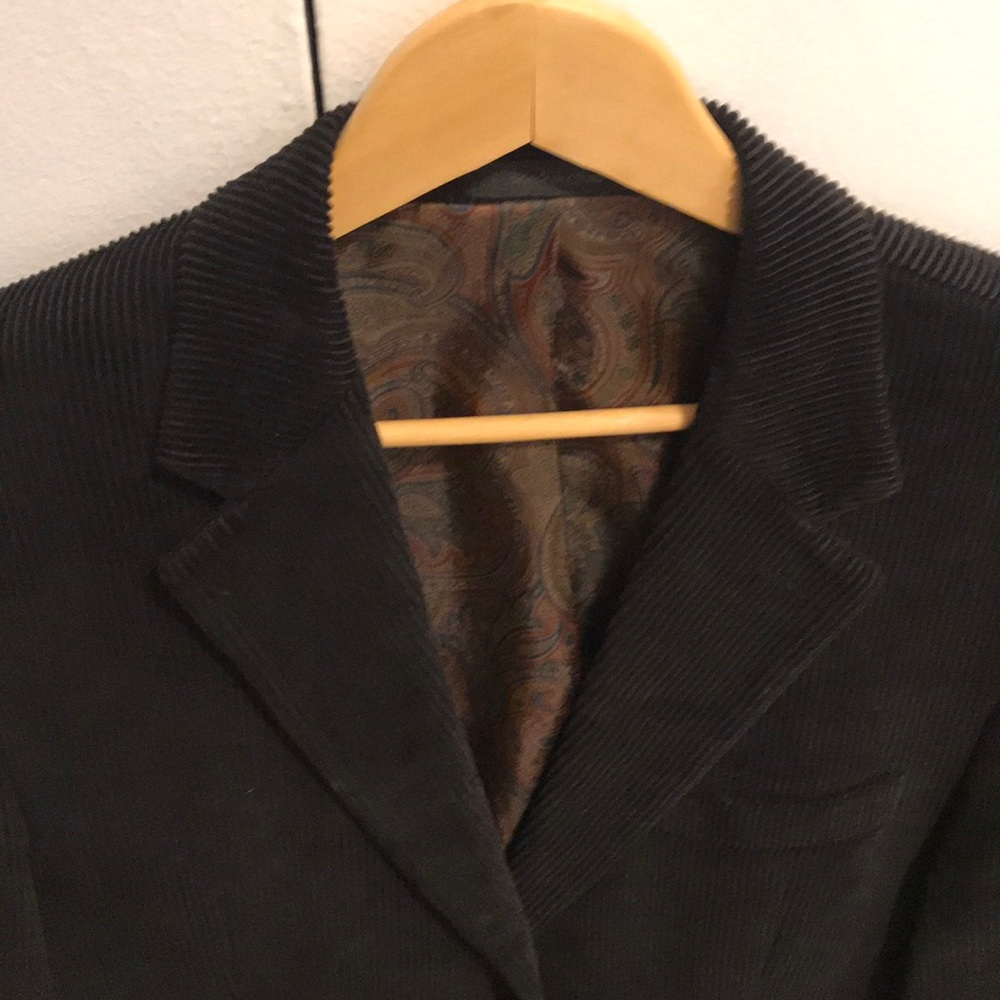 Corduroy blazer